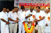 Ex-CM Sadananda Gowda promises aid for Kasargod Kannada Bhavan